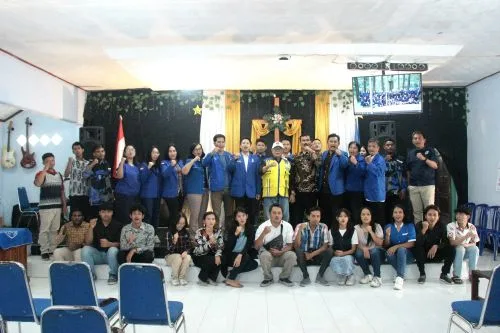 Hizkia Sulihono Ketua GAMKI Kabupaten Blitar 2026-2029, Begini Harapan Bupati Blitar untuk GAMKI saat Konferensi Cabang II 1 sekarangaja