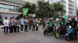 Rombongan Komunitas Bikers Malang menuju Muktamar NU di Jombang 2 sekarangaja
