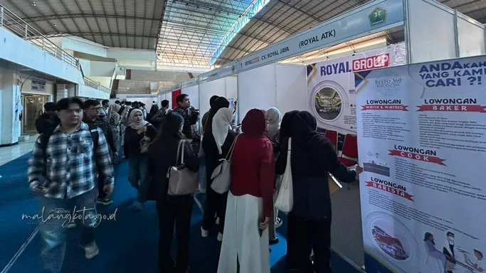 Pencari Kerja Kota Malang Segera Merapat ke GOR Ken Arok karena Job Fair Berakhir Hari Ini 1 sekarangaja