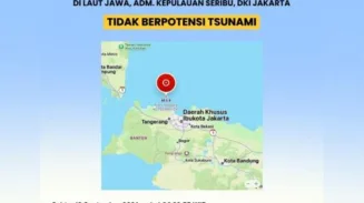 Tak Terjadi Kerusakan Akibat Gempa Bumi di Perairan Kepulauan Seribu Hari Ini 2 sekarangaja