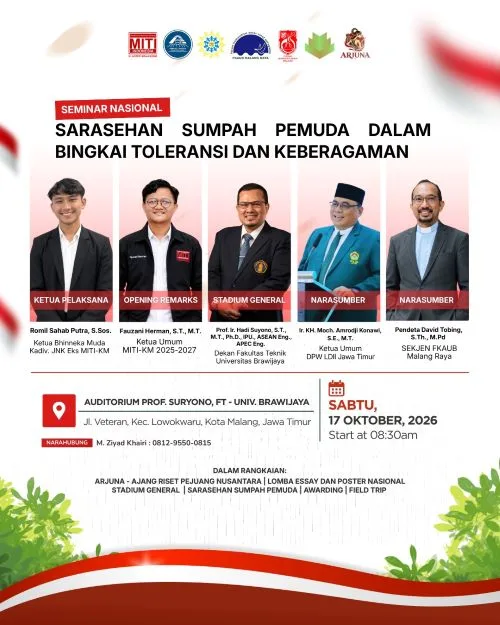 Bhineka Muda Malang Gelar Sarasehan Nasional Toleransi dan Moderasi Beragama 1 sekarangaja
