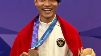 Bangga! Briptu Muhamad Fawwaz Aditia Farrel Ikut Sumbang Medali Menembak Asian Games 2026 2 sekarangaja