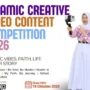 Ayo Daftar Islamic Video Content Creative Competition untuk Siswa dan Guru PAI 4 sekarangaja