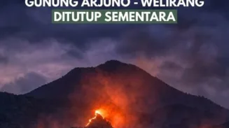 Pendakian Gunung Arjuno-Welirang Ditutup Sementara Akibat Karhutla 2 sekarangaja