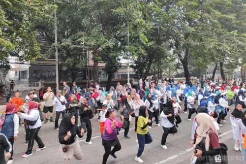 Warga Antusias di CFD Jaksel 1 sekarangaja